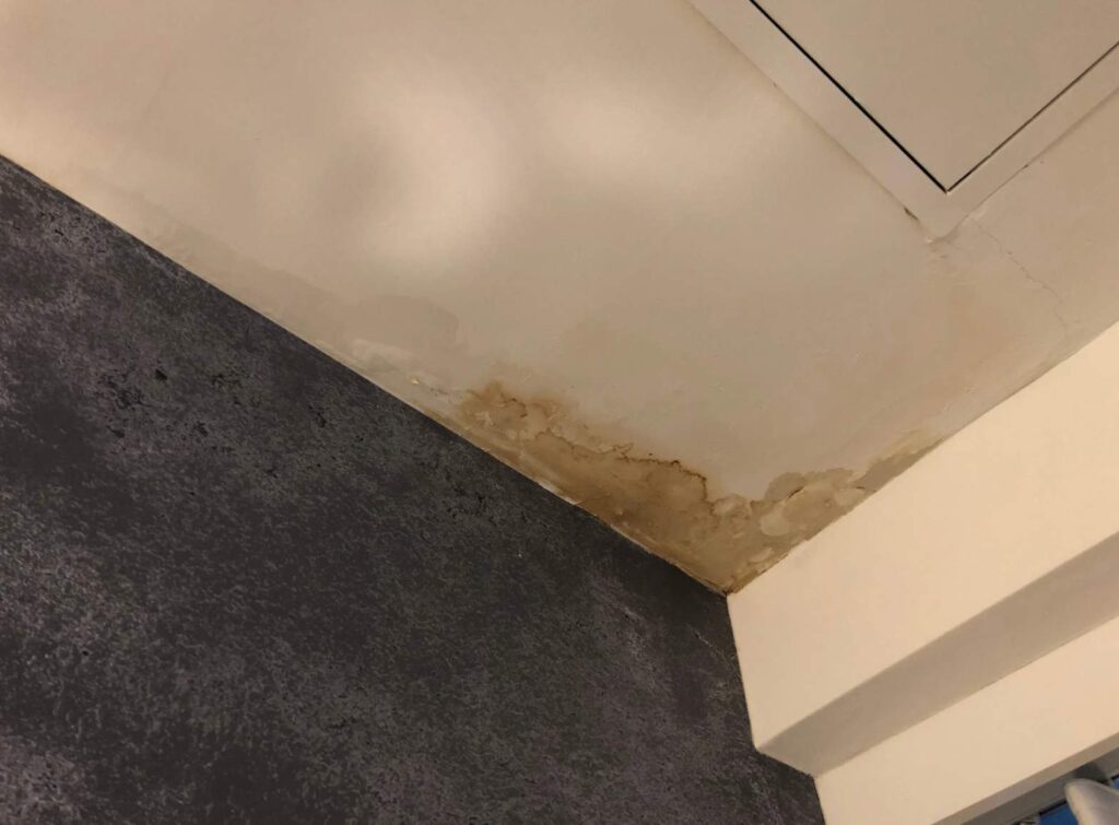 Filtraciones en techos